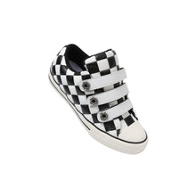 Load image into Gallery viewer, PowStar Jumbo Strap Checker black and white — product photo 104