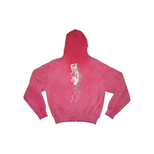 Load image into Gallery viewer, Pin-up Girl Red Zip up
