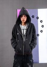 Load image into Gallery viewer, Bullet Hole Zip Up
